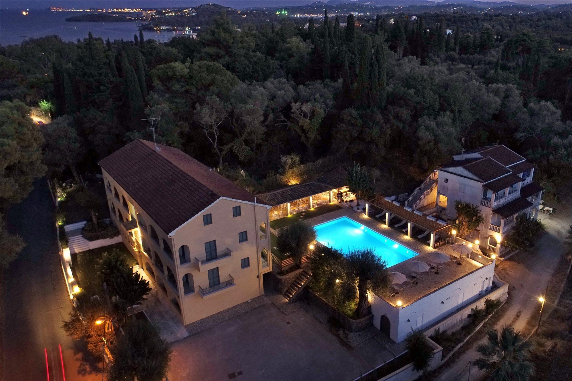 Villa Karmar Hotel Apartments Dassiá Eksteriør bilde